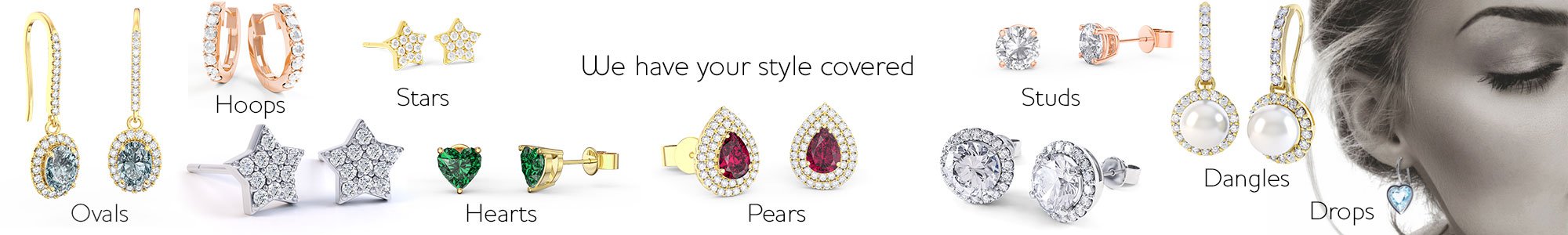 Shop Earrings by Jian London. Stunning gifts for your Bridesmaids. Free UK Delivery