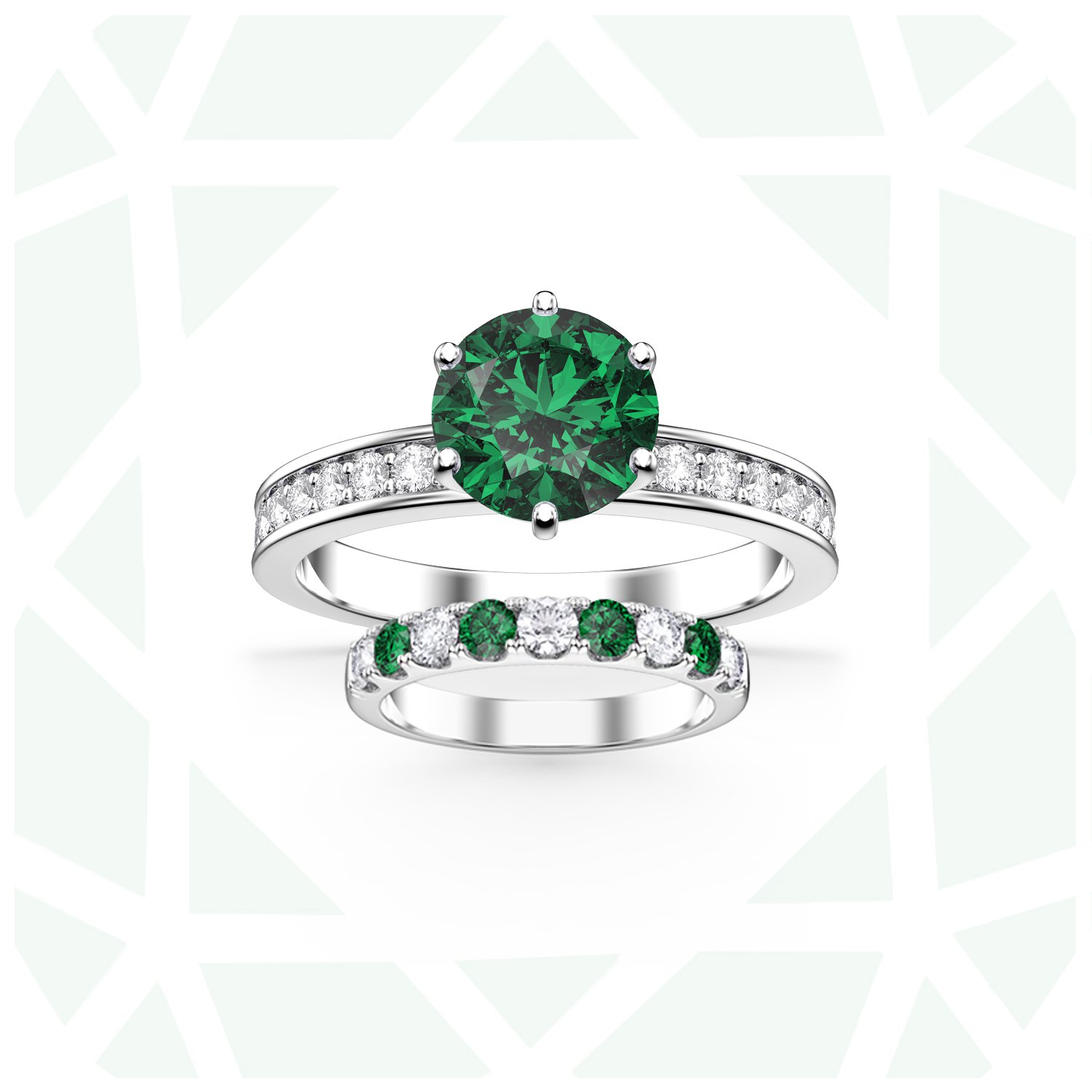 Emerald Rings