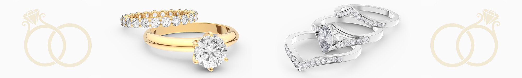 Unity Wedding and Engagement Ring Collection