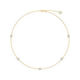 Pearl By the Yard 18ct Gold Vermeil Choker Necklace