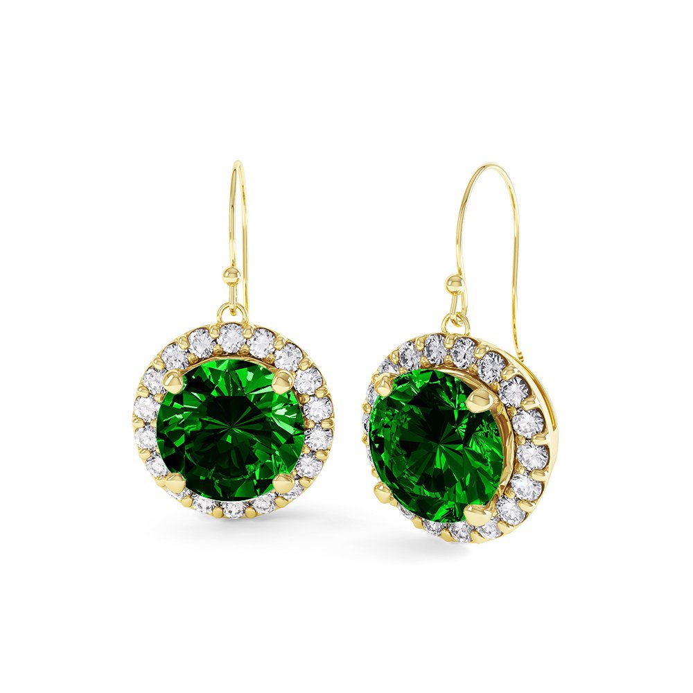 120 Best Emerald & Diamond Earrings ideas in 2023 | earrings, emerald  diamond earrings, diamond